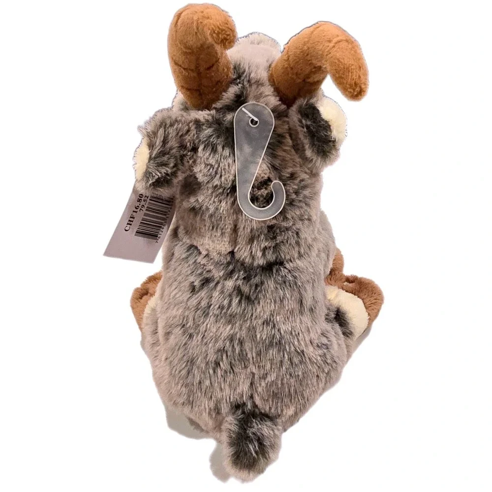 Jungfrau Plush Ibex Goat‎ Switzerland Souvenir Stuffed Animal Alps 8